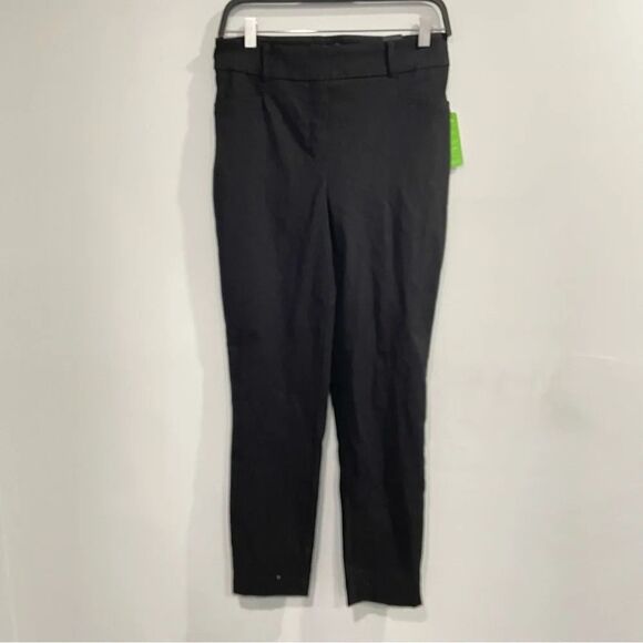RW & CO THe iconic ankle pants NWT black size 6 ponte - Picture 1 of 6